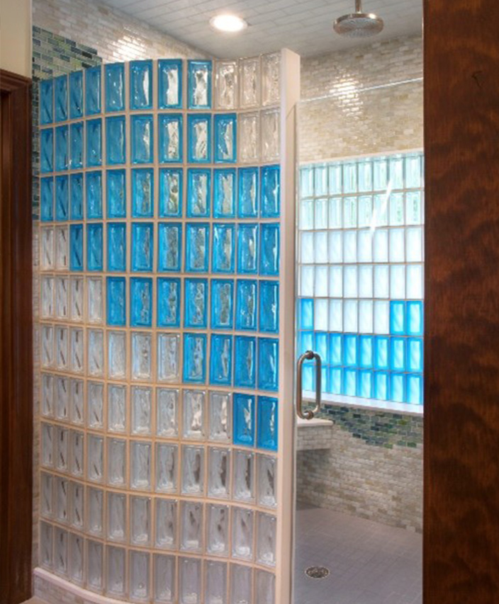 design-series-shower-1b Deco pattern glass block