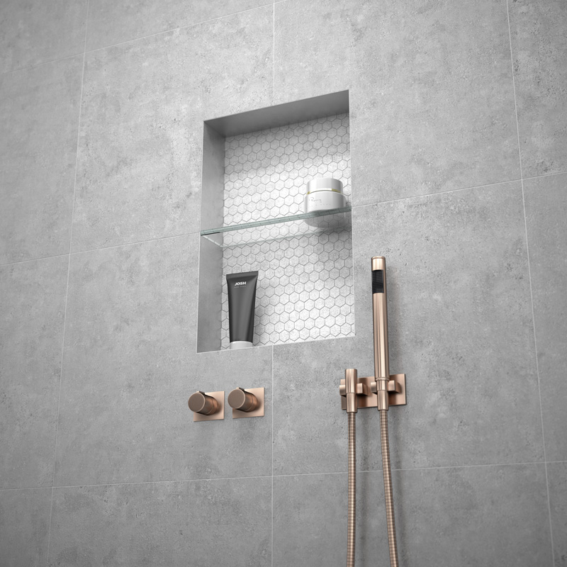 Shower wall Wedi